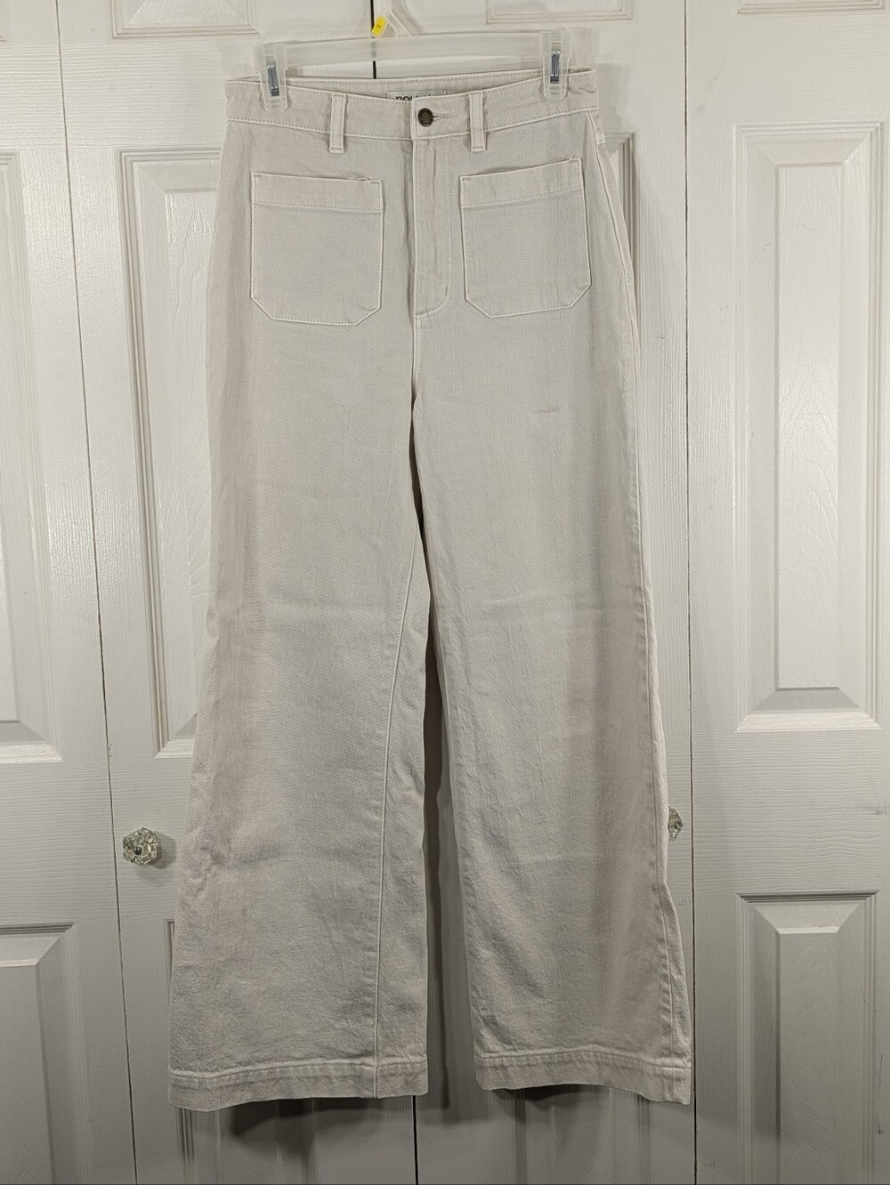 ROLLA'S: Sailor High Rise Wide Leg Jean - Beige - Size 27